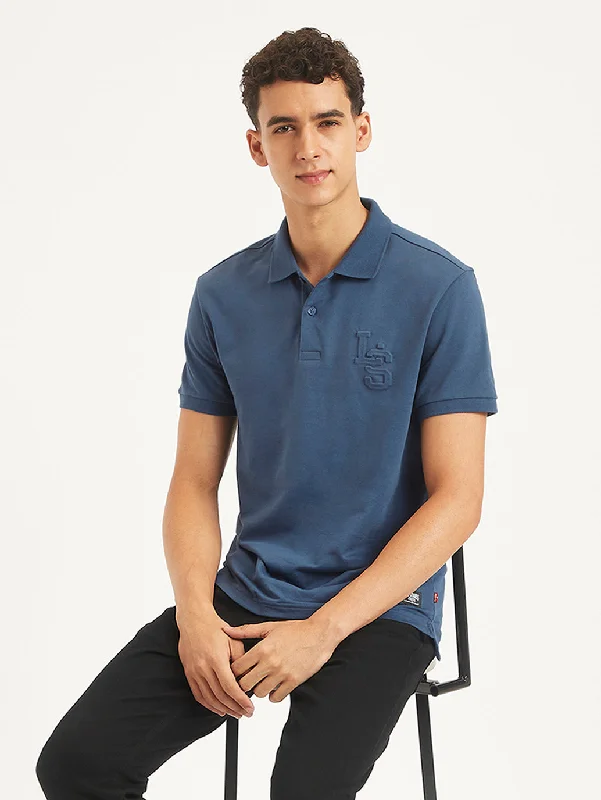Men's Shirts with Adjustable CuffsMen's Solid Slim Fit Polo T-Shirt