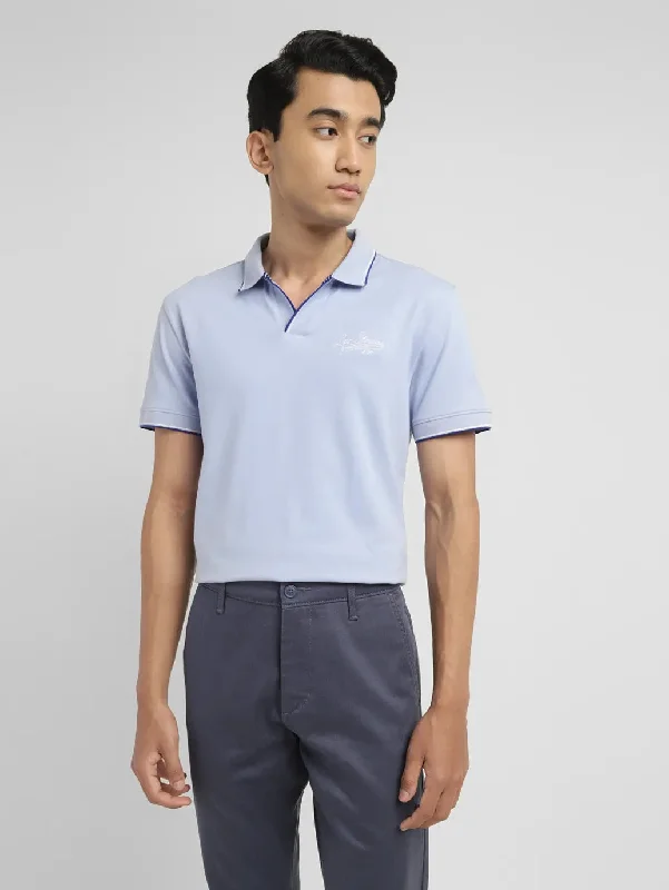 Men's Shirts with Plaid PatternsMen's Solid Slim Fit Polo T-shirt