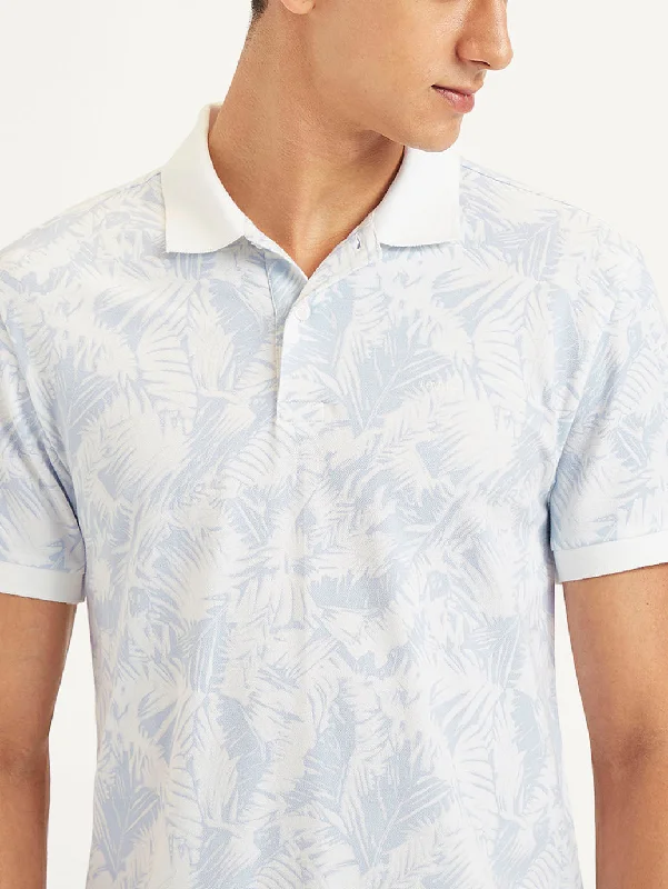 Men's Shirts with Patch PocketsMen's Tropical Slim Fit Polo T-Shirt