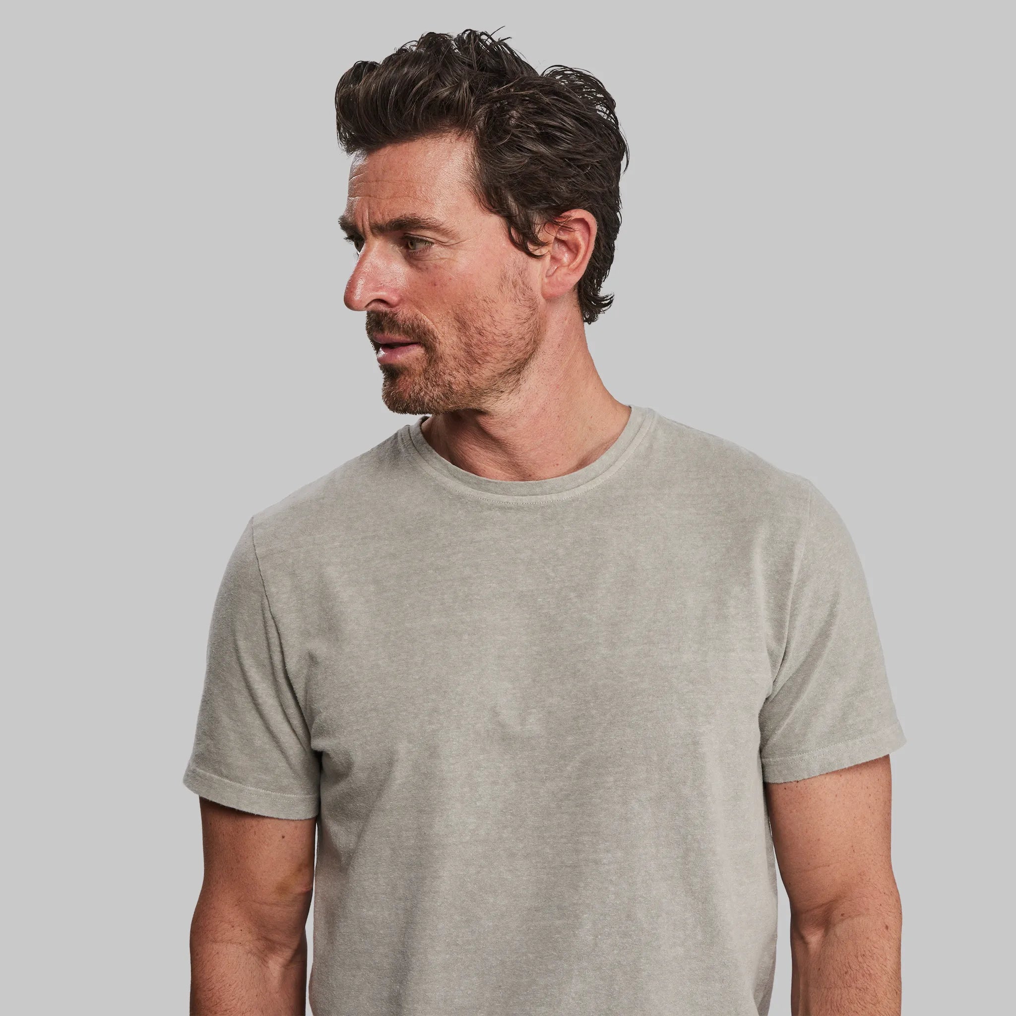 Men's Logo T-Shirts for Brand RepresentationMineral T Shirt. Volcanic Soil edition