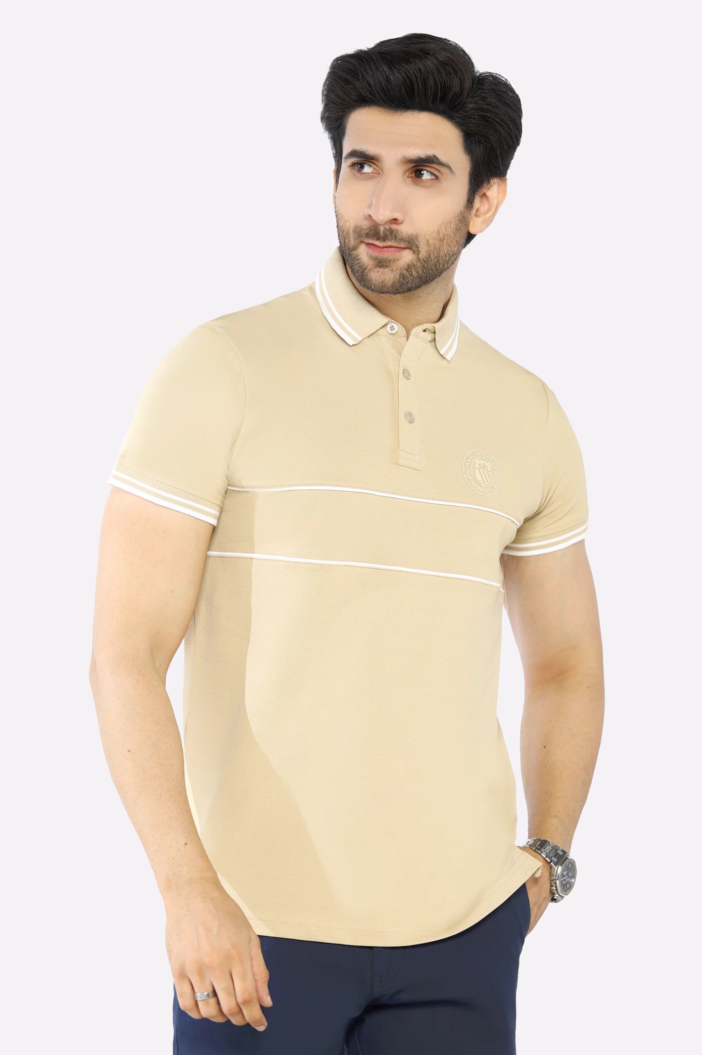 Men's Shirts with Wingtip CollarsJacquard Collar Polo