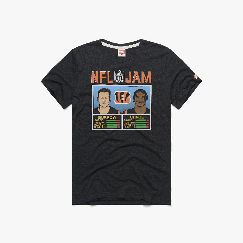 Men's Shirts with UV ProtectionNFL Jam Bengals Burrow And Chase