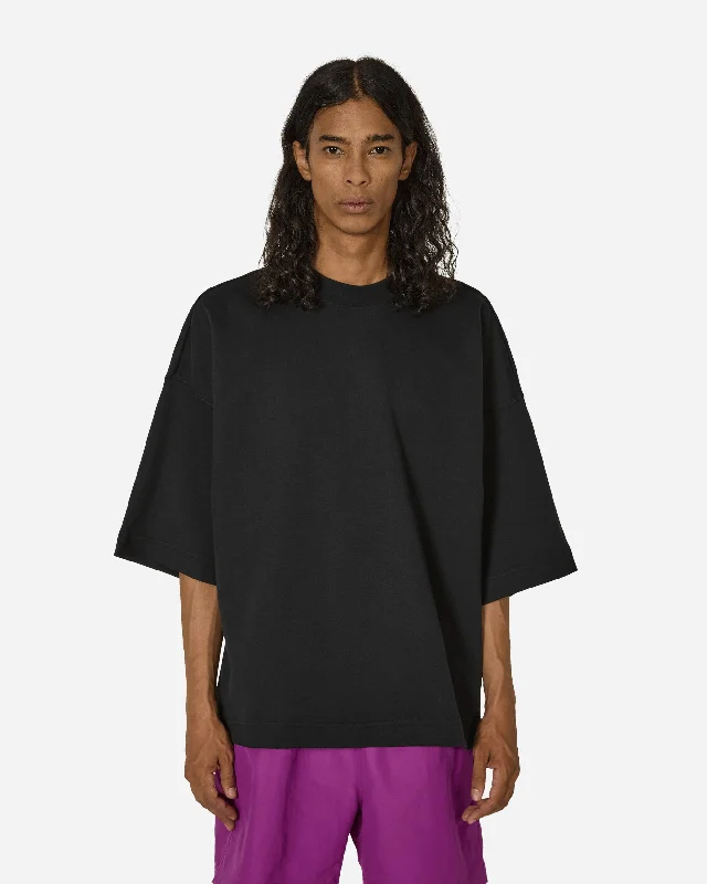 Lightweight Men's Linen ShirtsTech Short-Sleeve Fleece T-Shirt Black