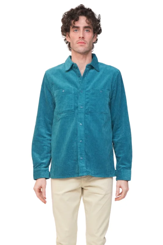 Men's Pattern-Clashing Shirts for Bold FashionNolan Cord Shirt