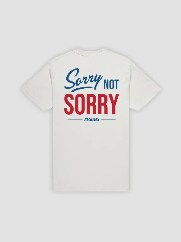 Men's Shirts with Barrel CuffsNot Sorry Tee - Natural