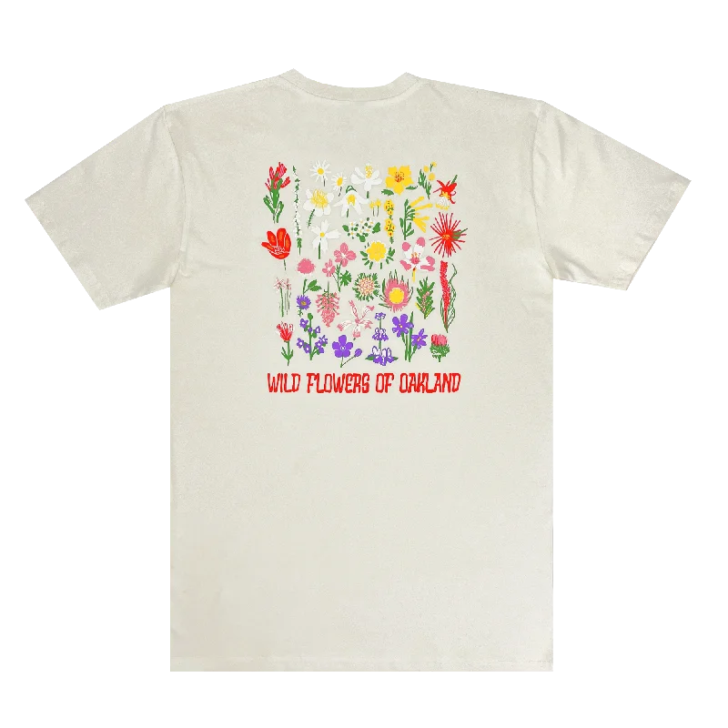 Men's Shirts with Tab CollarsOakland Wildflowers