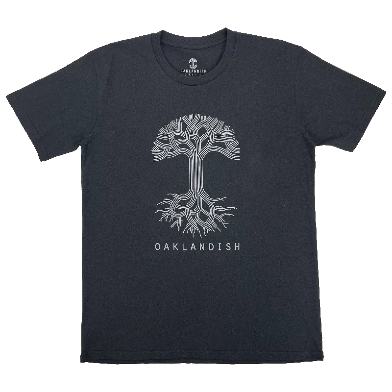 Men's Shirts with Belt AttachmentsOaklandish Classic Logo Heather Tee