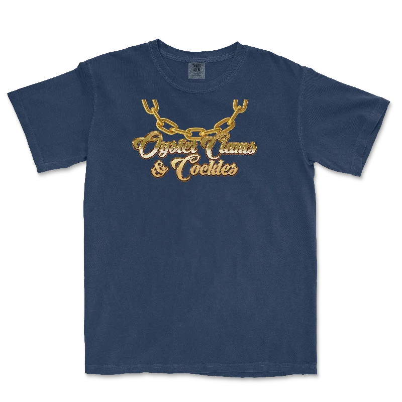Men's Shirts with Custom MonogramsOyster Clams and Cockles | Comfort Colors Tee