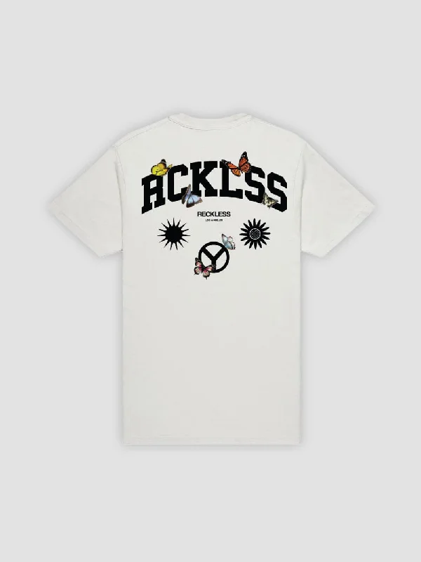 Men's Shirts with Pin CollarsPeace And Love Tee - Natural