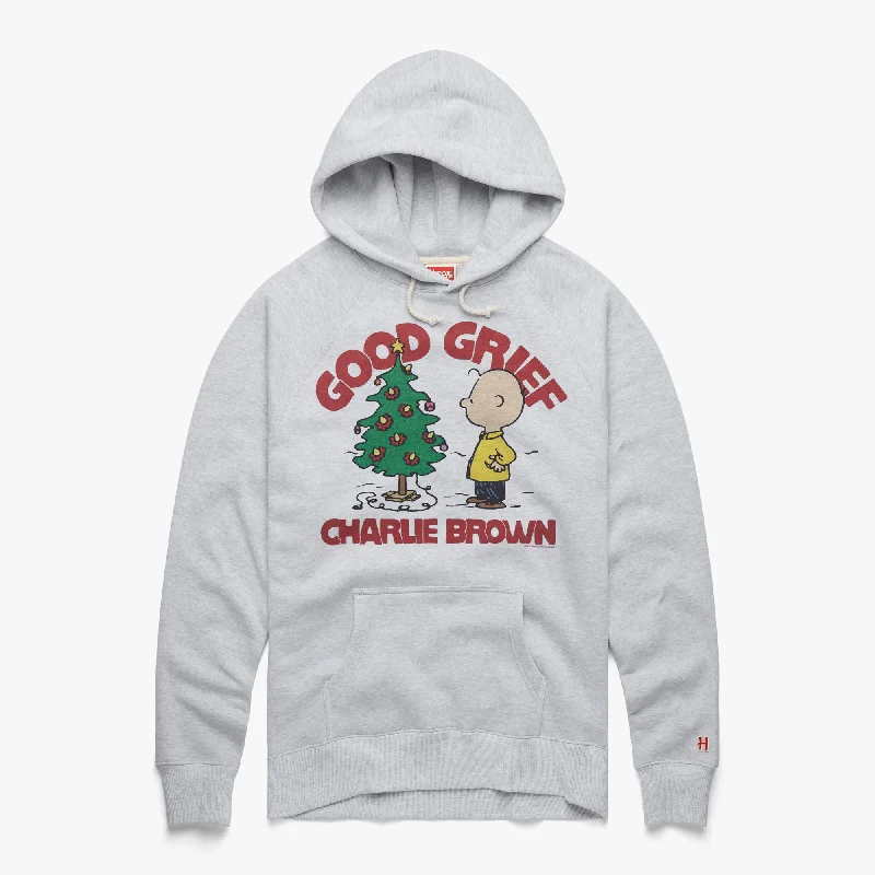 Men's Shirts with Scoop NecksPeanuts Charlie Brown Christmas Hoodie