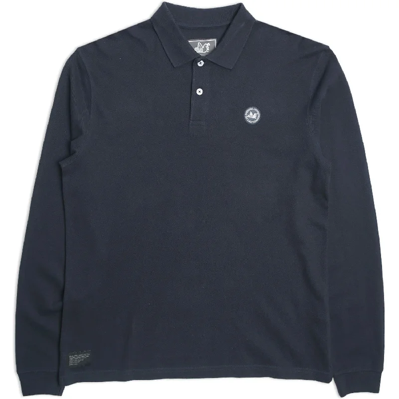 Men's Shirts with Elastic WaistbandsPod Ls Polo Navy