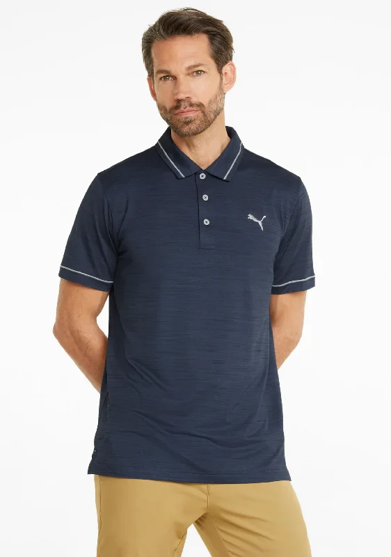 Men's Shirts with Elastic WaistbandsPuma Cloudspun Monarch Golf Polo <br> 530991 09