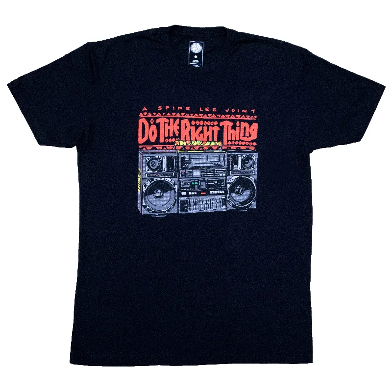 Men's Shirts with Graphic SleevesDo The Right Thing Radio T-Shirt