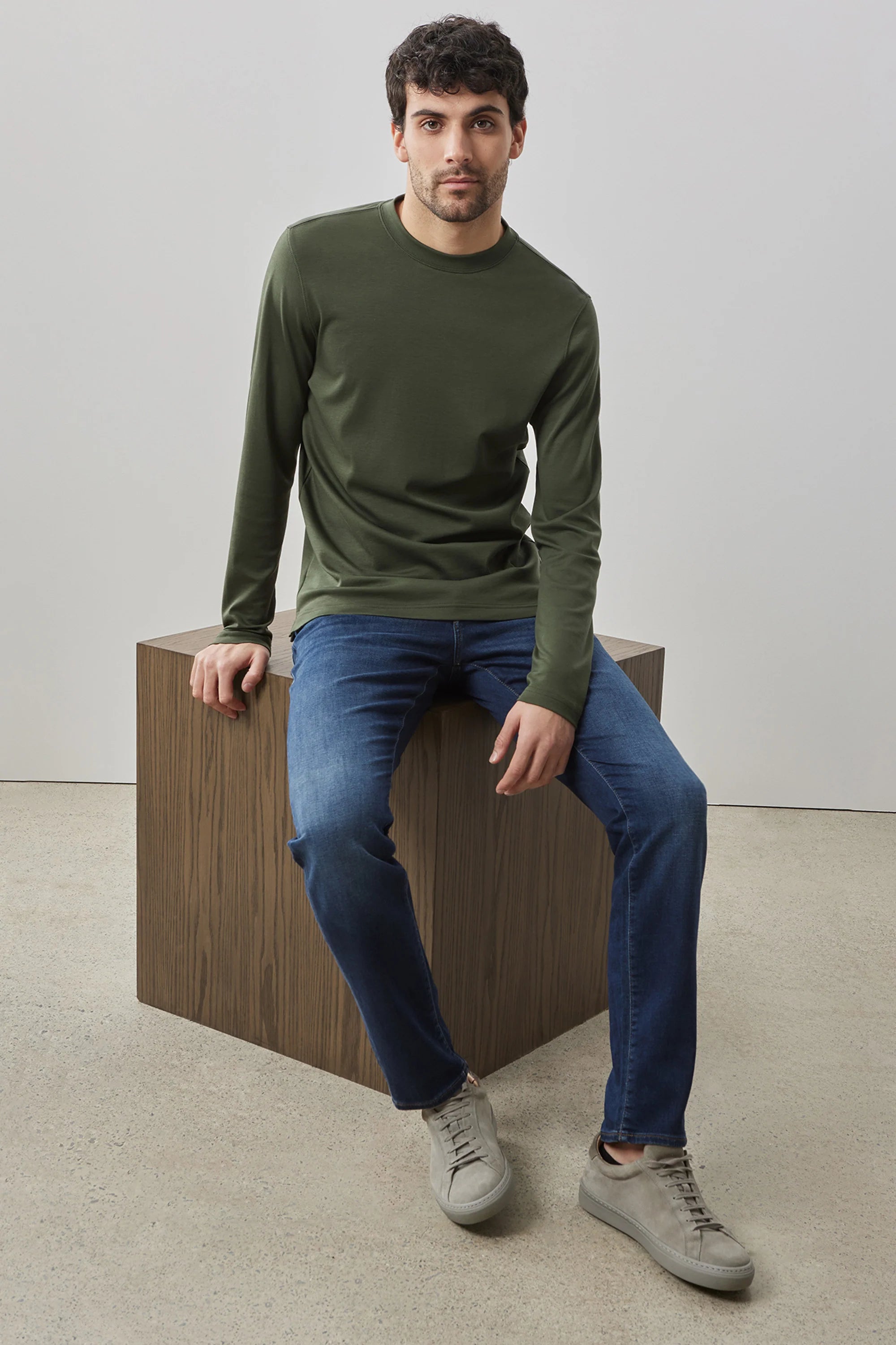 Men's Cufflink-Ready Shirts for Formal EventsRobert Barakett Long Sleeve Shirt- Pottery - RB82247