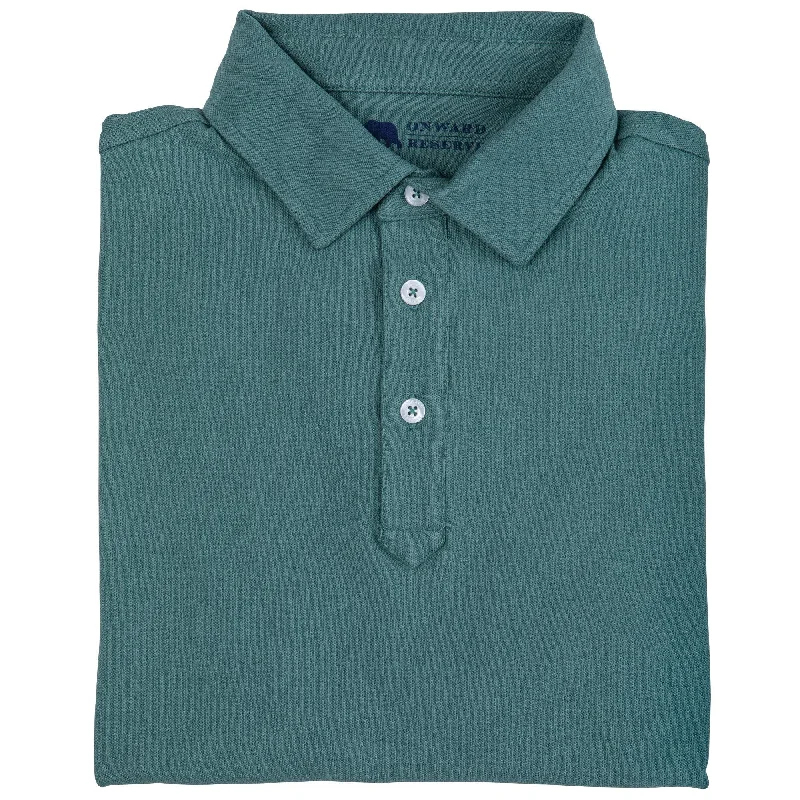 Men's Shirts with Velcro ClosuresRobson Cotton Polo