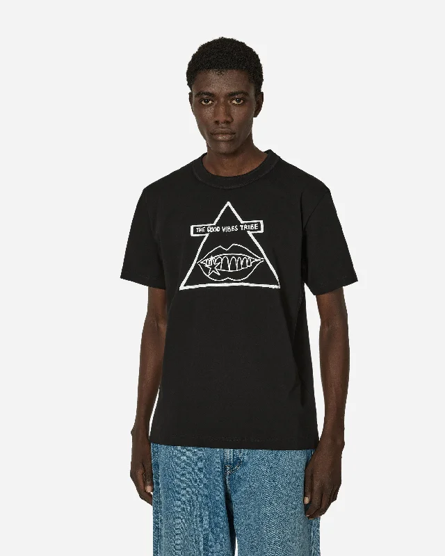 Men's Shirts with UV ProtectionGonz The Good Vibes Tribe T-Shirt Black