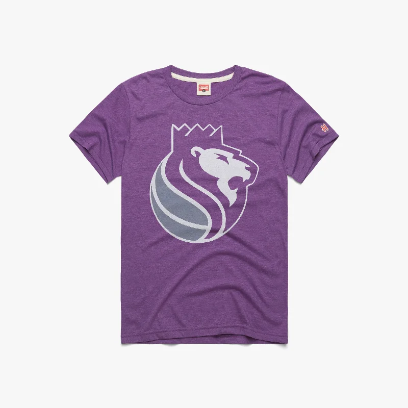 Men's Shirts with Ruffled HemlinesSacramento Kings Logo