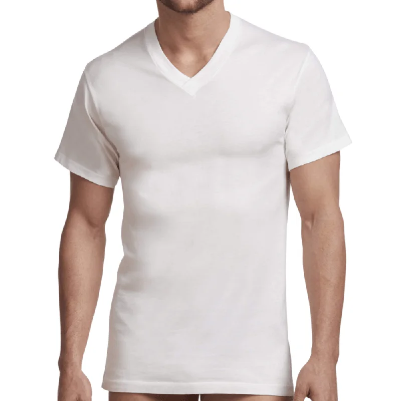 Men's Slim-Fit Shirts for a Flattering ShapeStanfield's Premium V- Neck Shirt 2-Pack - 2570