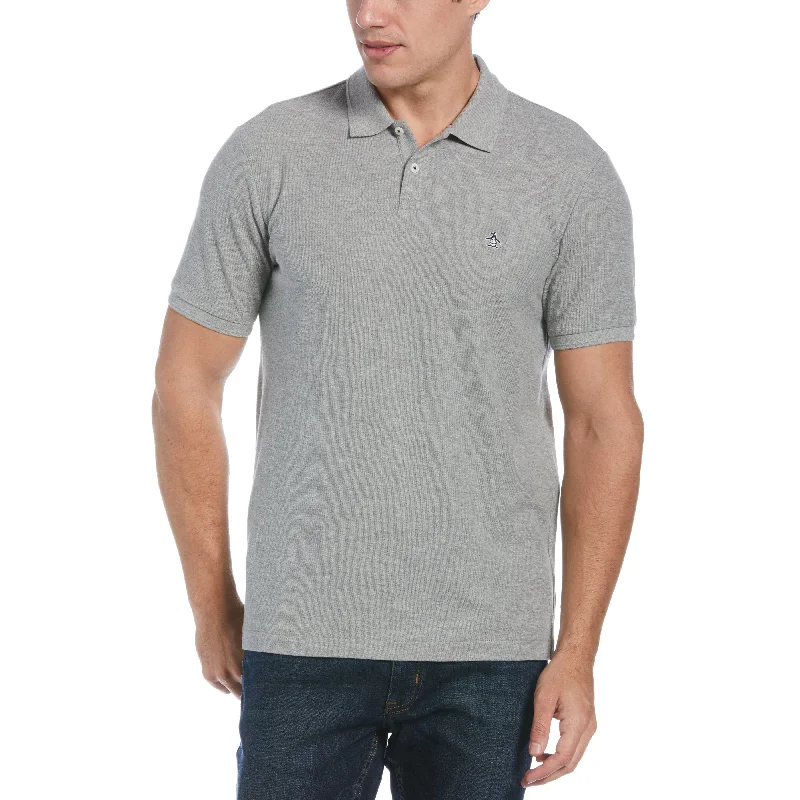 Men's Shirts with Short PlacketsOrganic Cotton Pique Daddy Polo