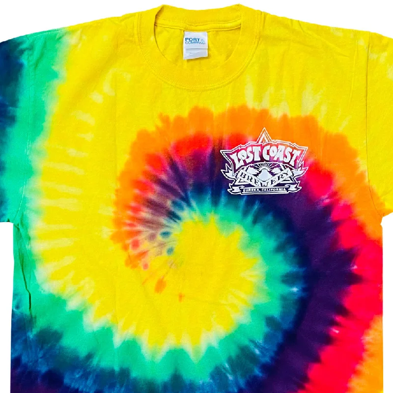 Men's Shirts with Spread CollarsTie-Dye Lost Coast Brewery T-Shirt