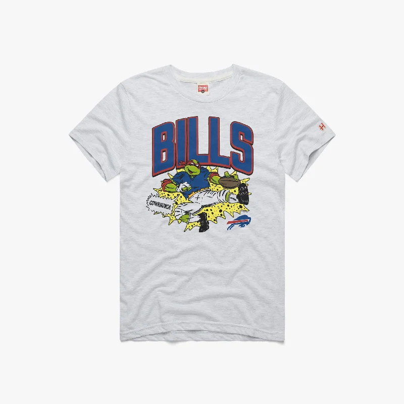 Striped Men's TopsTMNT Raphael x Buffalo Bills