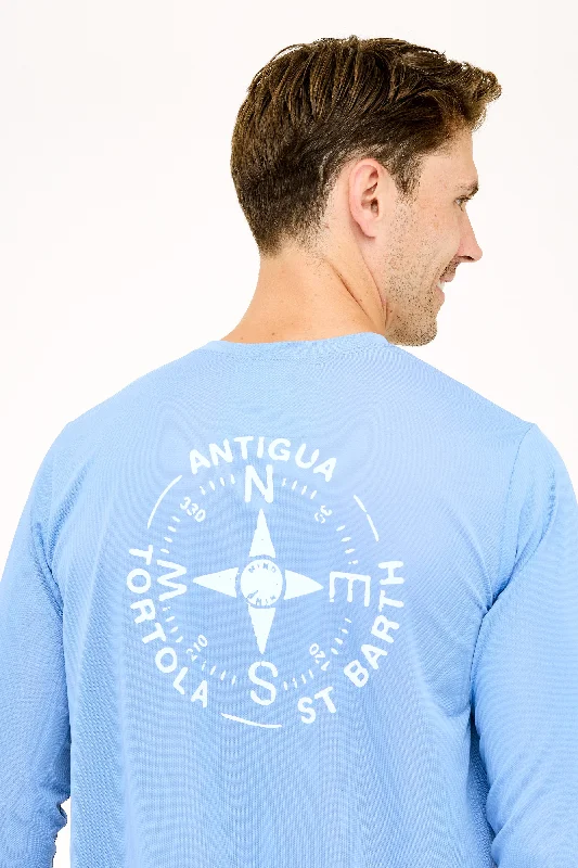 Men's Tailored Shirts for a Sharp AppearanceTortola Compass UPF50 Shirt - Squall Grey