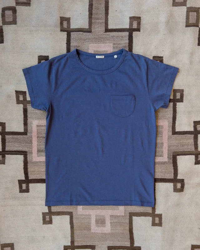 Men's Relaxed-Fit Shirts for Casual ComfortTubular Pocket Tee Shirt - Faded Navy