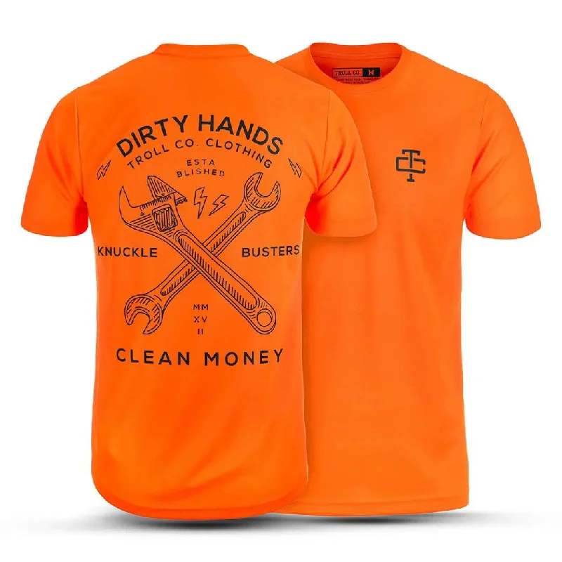 Men's Shirts with Embellished HemlinesTwisting Wrenches Tee