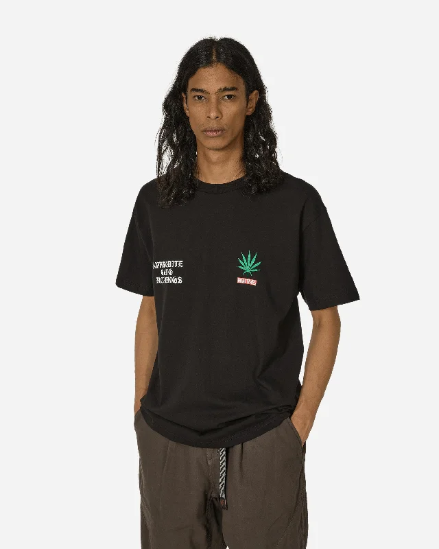 Men's Shirts with Roll-Up SleevesHigh Times Crewneck T-Shirt Black