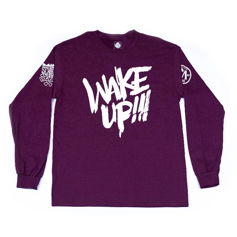 Men's Unique and Designer TopsWake Up! Long Sleeve T-shirt