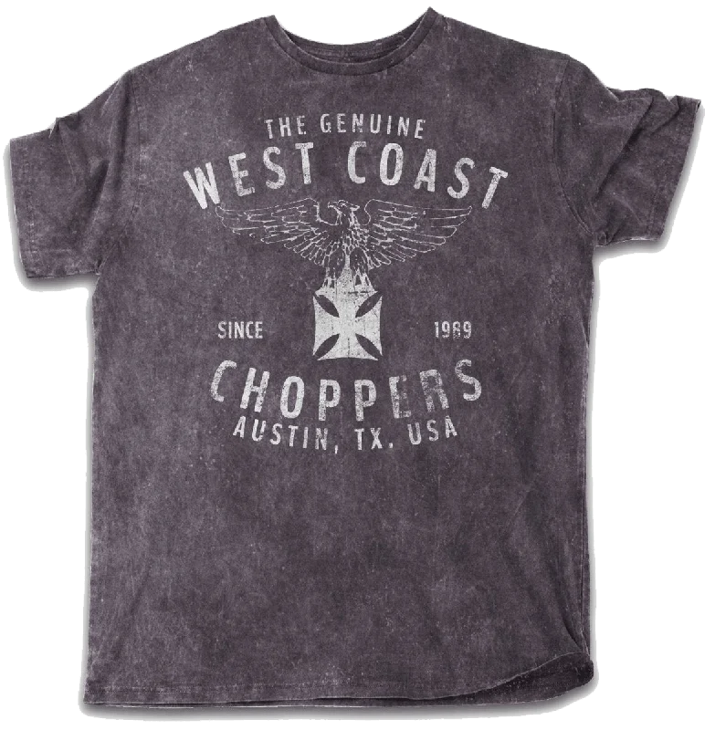 Men's Shirts with High NecksWCC - Eagle T-Shirt Black
