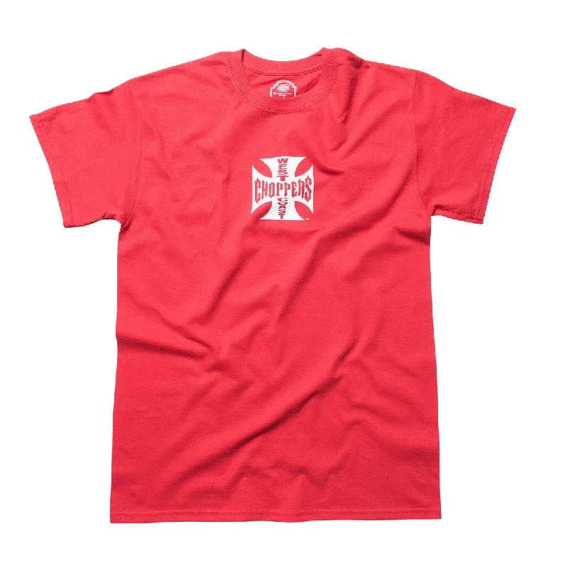 Men's Shirts with Elastic WaistbandsWest Coast Choppers OG Classic ATX Tee - Red