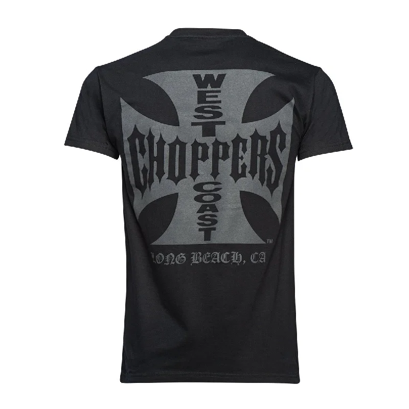 Stylish Men's HenleysWest Coast Choppers OG Classic Tee - Solid Black
