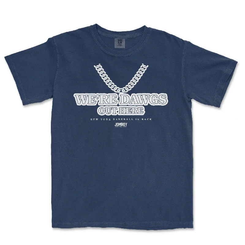 Men's Shirts with Pocket SquaresWE'RE DAWGS OUT HERE | Comfort Colors Tee