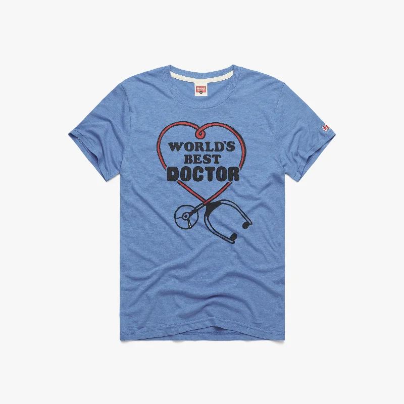 Men's Shirts with High NecksWorld's Best Doctor