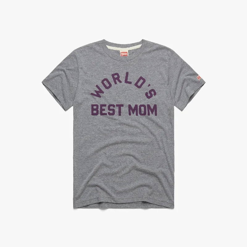 Men's Shirts with Double-Breasted DesignsWorld's Best Mom