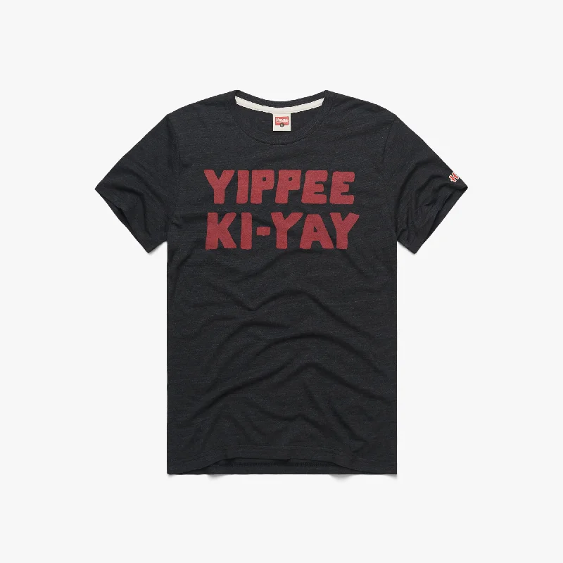 Men's Shirts with Lace-Up HemlinesYippee Ki-Yay