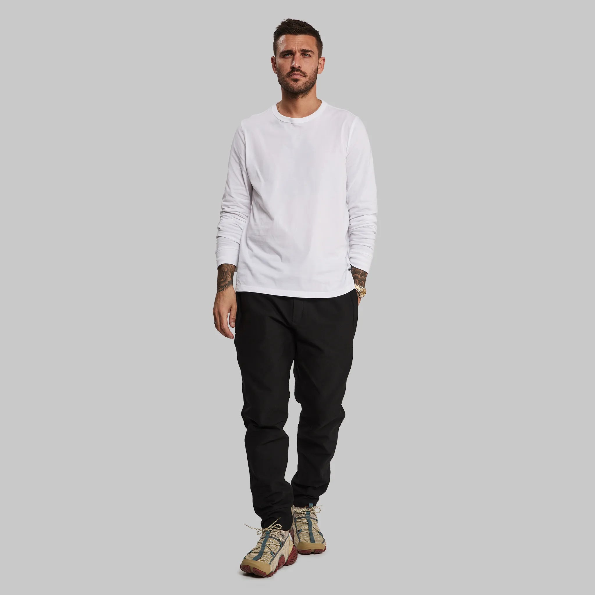 Men's Hunting Shirts for Camouflage and Comfort100 Year T Shirt. Long Sleeve White edition