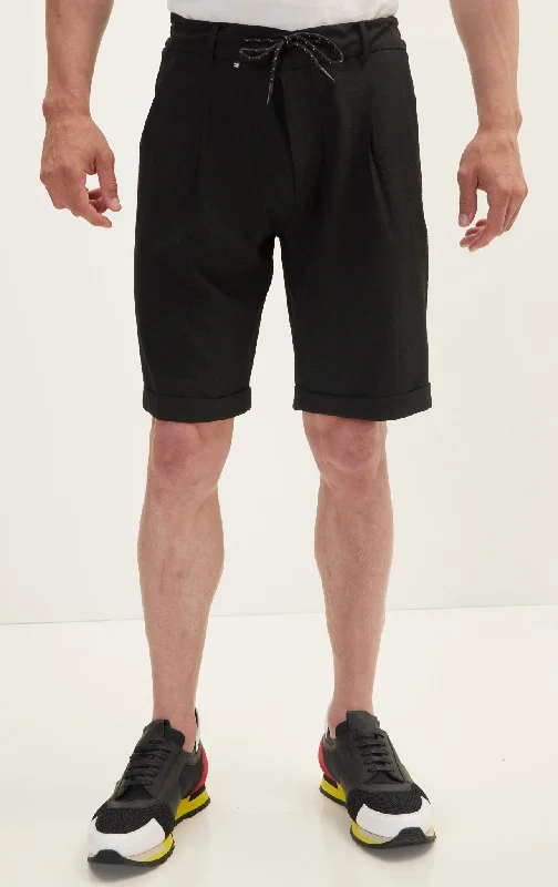 Men's Unique and Designer Bottom Wear for a Statement LookBlack Shorts