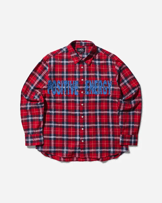 Men's Regular-Fit Shirts for a Classic FitMen's Positive Energy Shirt Red