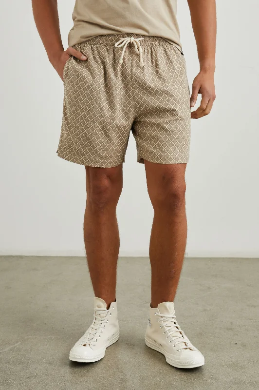 Men's Bootcut Jeans for a Flattering ShapeARIES SHORT - IKAT OAT