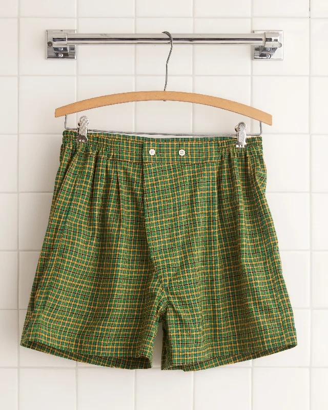 Men's Twill Pants for a Dressy LookBobby Plaid Boxer Shorts - M