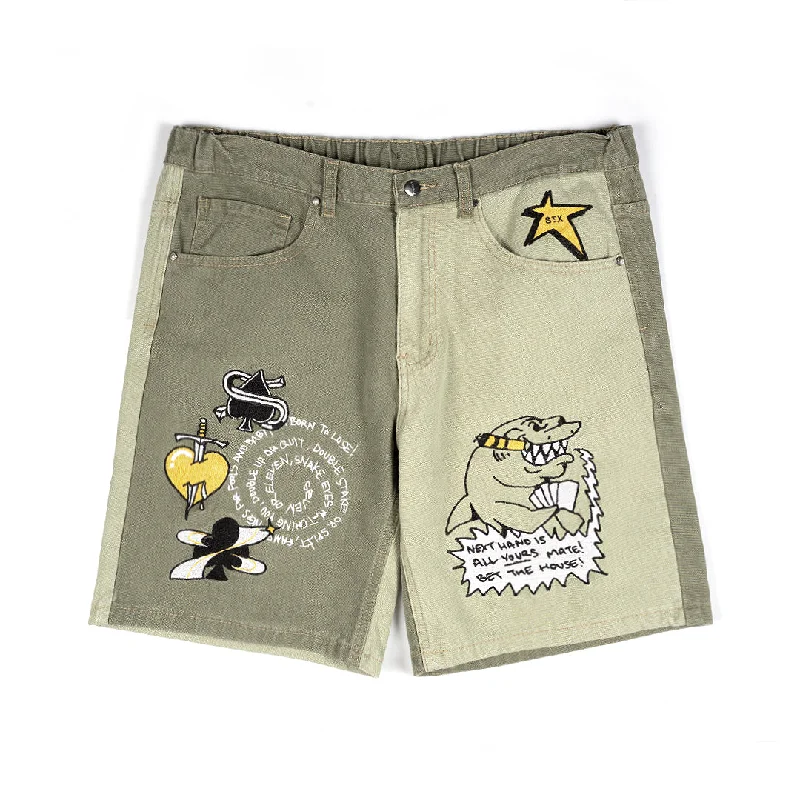 Men's Dress Pants for Special OccasionsCard Shark Shorts