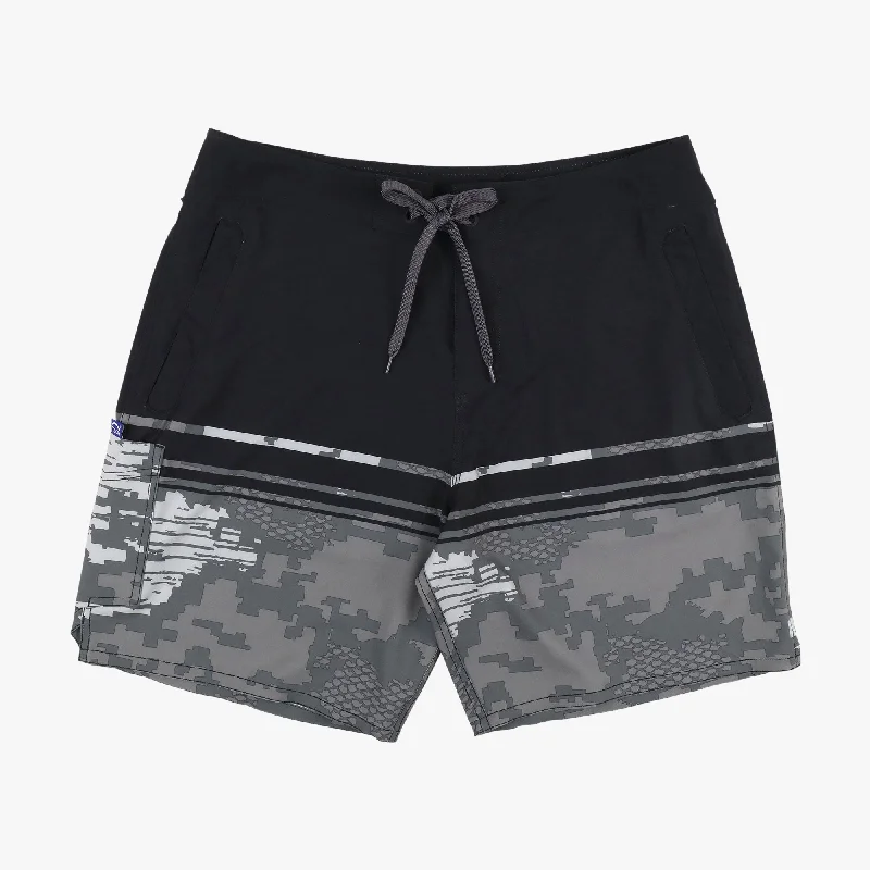 Men's Pants with Contrast StitchingChannel Boardshorts
