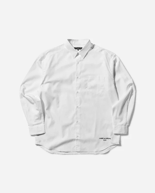 Men's Hawaiian Print Shirts for Luau PartiesMen's Cotton Broad Shirt White