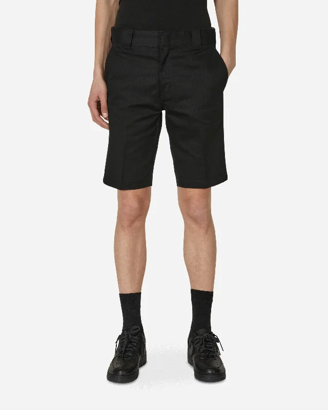 Casual Men's ChinosSlim Fit Shorts Black
