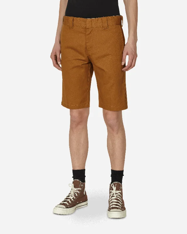 Men's Denim Shorts for SummerSlim Fit Shorts Brown