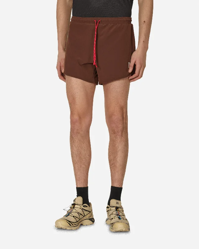 Men's Pants with Flap Pockets5" Training Shorts Cacao