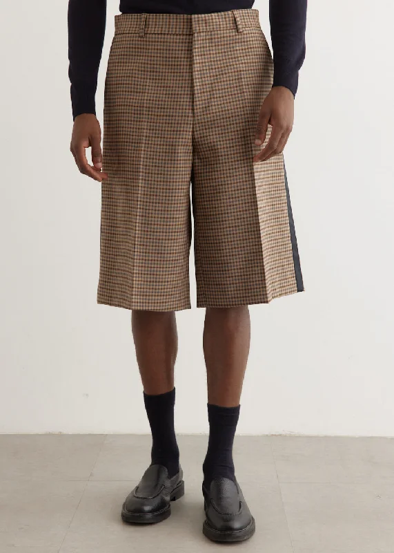 Men's Patterned Pants with PlaidsDusk Shorts