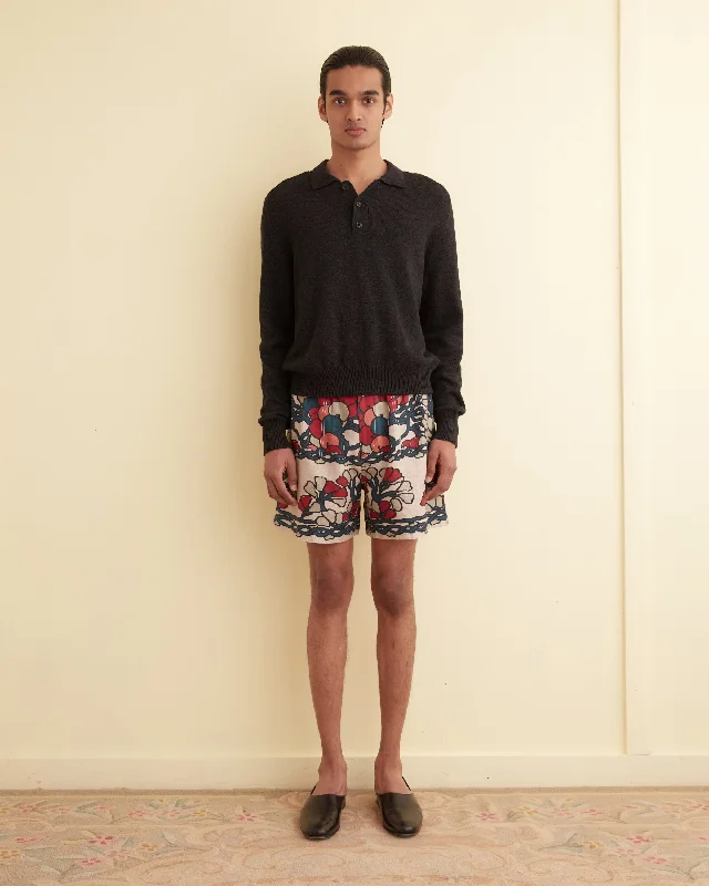 Men's Pants with UV ProtectionGarden Lattice Shorts
